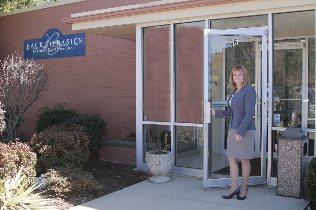 2015, Beverly at the door