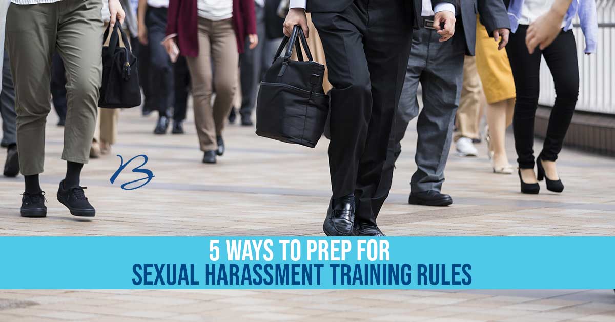 Sexual harassment training