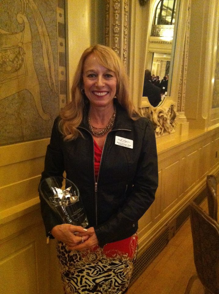 Back to Basics Learning Dynamics' Founder and Director, Beverly Stewart, winner of the Marvin S. Gilman Superstars in Business Award 2015.