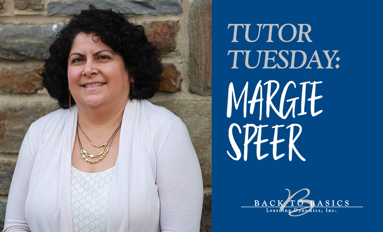 TUTOR TUESDAY: Margie Speer